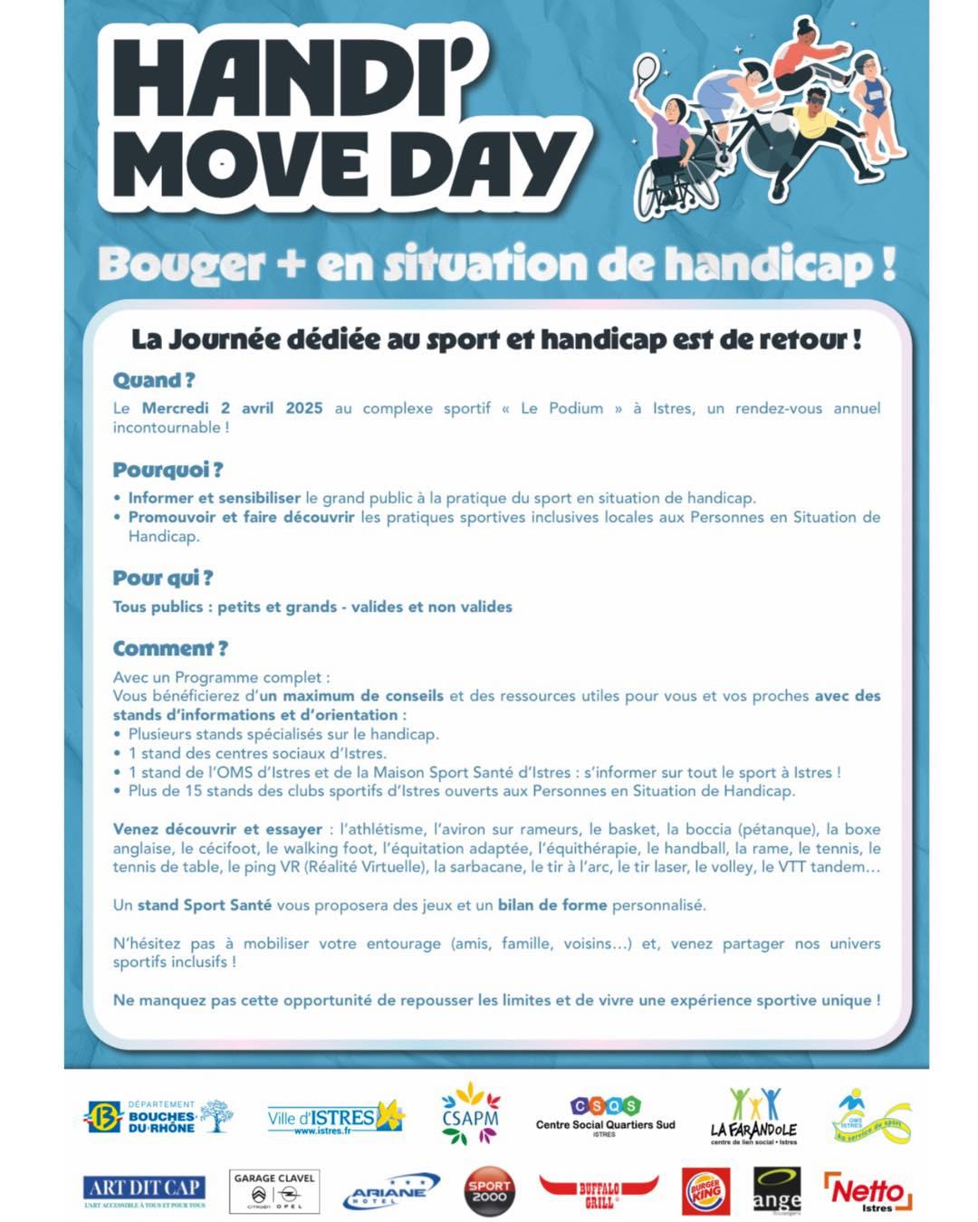Handi move day PROGRAMME
