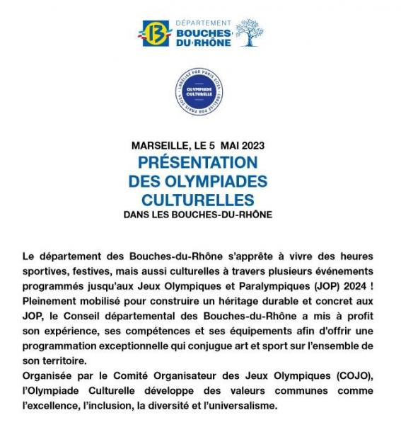 Olympiades culturelles istres